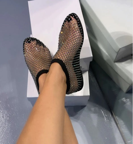 💎Zapatos Planos De Malla Brillantes💎