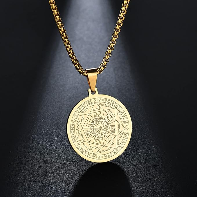 Collar Amuleto 7 Arcangeles