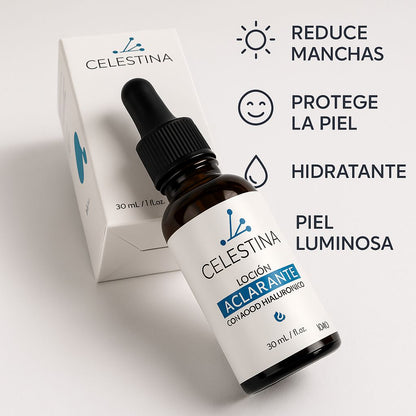 💫CELESTINA - LOCION ACLARANTE CON ACIDO HIALURONICO 💫