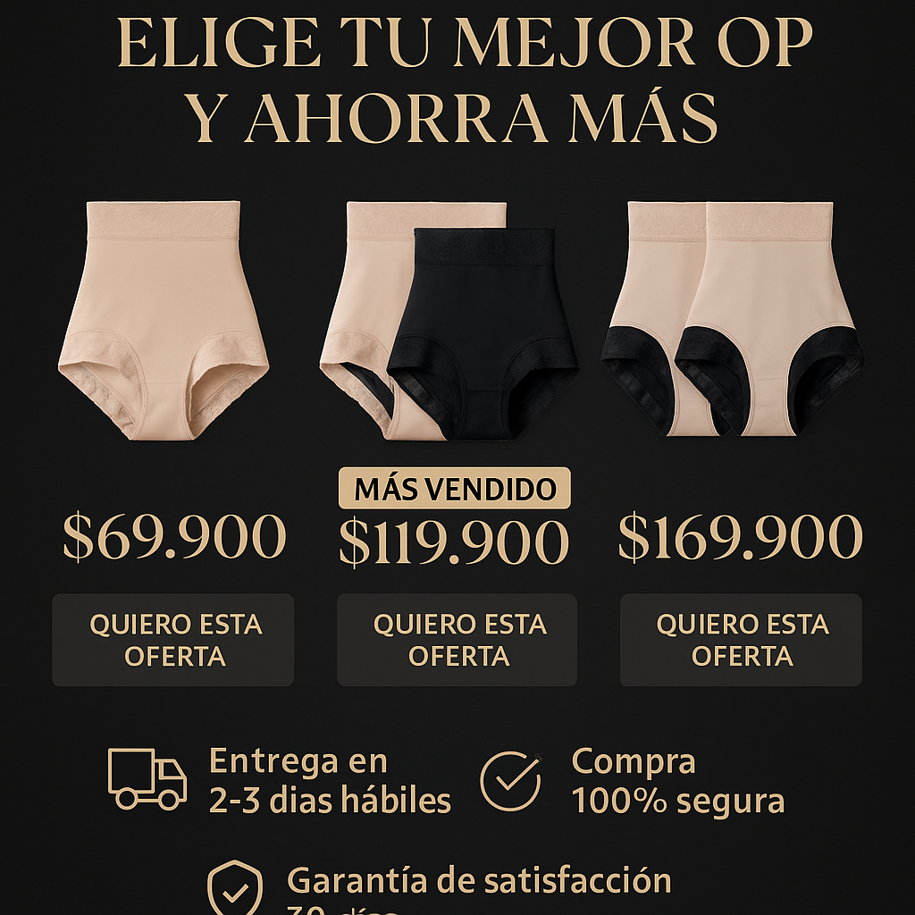 PANTY FAJA CONTROL DE ABDOMEN Y LEVANTA COLA