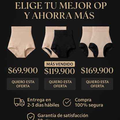 PANTY FAJA CONTROL DE ABDOMEN Y LEVANTA COLA